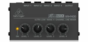 MX400 Line Mixer Behringer | Bộ trộn siêu gọn Behringer MX400