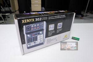 302USB Mixer Behringer Analog 5 in 2 Bus Tích Hợp Mic Preamp| Mixer cơ Behringer 302USB - HÀNG TRƯNG BÀY
