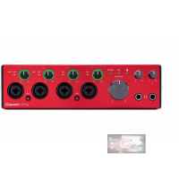 focusrite clarett+ 4pre usb-c audio interface
